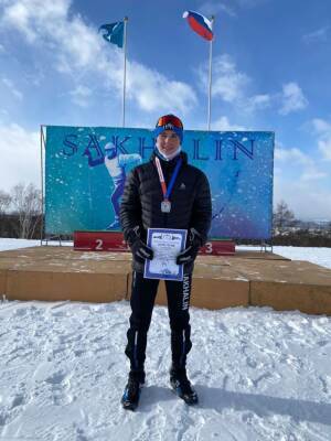 Охинский лыжник завоевал бронзу всероссийских соревнований