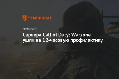 Сервера Call of Duty: Warzone ушли на 12-часовую профилактику