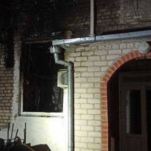 В Запорожской области загорелось офисное здание. Фото