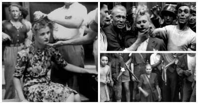 Во Франции - Шокирующие фотографии: как во Франции наказывали женщин за сотрудничество с нацистами - skuke.net - Франция - Интересно