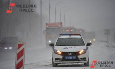 В Татарстане и Ульяновской области ограничили движение транспорта из-за сильного снега