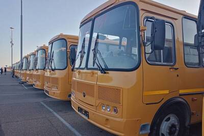 В школы Кубани направили 84 новых автобуса