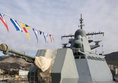 Новейший ПК «Сергей Котов» ВМФ России выполнил первые стрельбы в Черном море