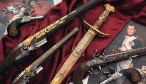 За $2,9 миллиона на аукционе продали пистолет и шпагу Наполеона