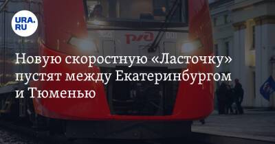 Новую скоростную «Ласточку» пустят между Екатеринбургом и Тюменью