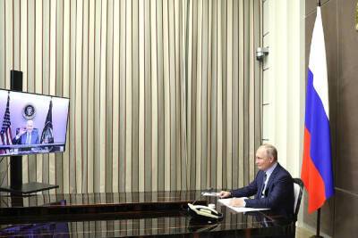 Песков заявил, что Путину понравилось общаться с Байденом по видеосвязи