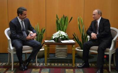 Путин заявил о позитивном развитии отношений России и Греции