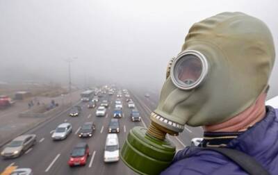 В воздухе Киева превышена концентрация диоксида азота и формальдегида