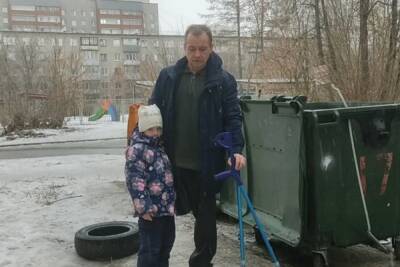 В Екатеринбурге одноногого фермера выселили из квартиры вместе с шестилетней дочкой