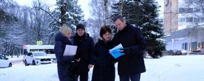 Алексей Воробьев проверил качество расчистки дворов и общественных территорий от снега