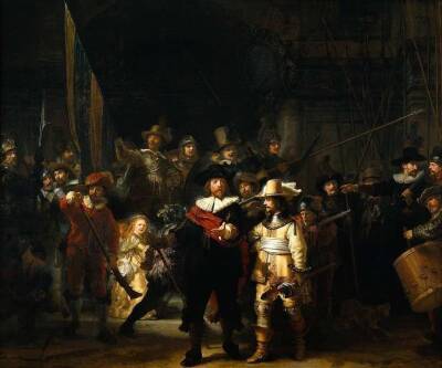 В Нидерландах обнаружили спрятанный эскиз картины Рембрандта «Ночной дозор»