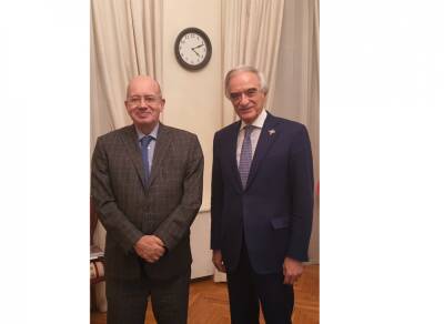Полад Бюльбюльоглу и посол Франции в России обсудили итоги сочинской встречи