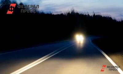 Родители просят сделать освещение по дороге в новый детсад под Челябинском