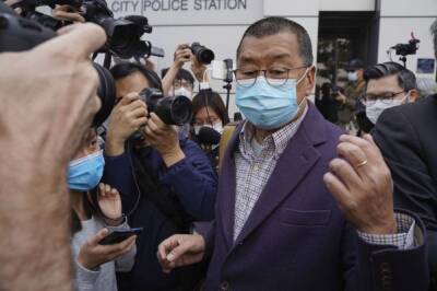 Джеймс Лай - Джимми Лая признали виновным в участии в протестах в Гонконге - eadaily.com - Китай - США - Гонконг - Гонконг