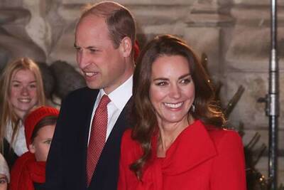 Кейт Миддлтон, принц Уильям и члены их семей посетили рождественский концерт в Вестминстерском аббатстве