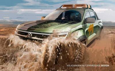 Volkswagen показал пикап Amarok нового поколения