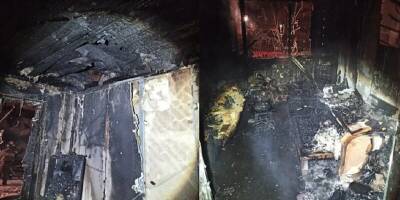При пожаре в двухэтажном деревянном доме под Тюменью погибли четыре человека