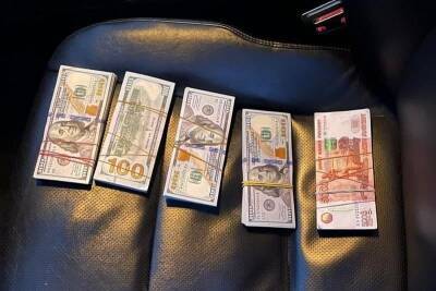 В Челябинске задержали валютчика с крупной суммой в долларах и рублях