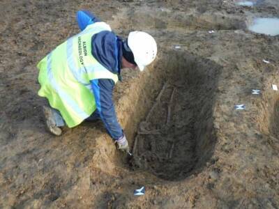 В Англии нашли останки человека, который был распят на кресте во II веке