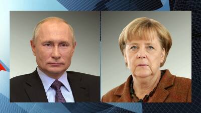 Состоялся телефонный разговор Владимира Путина с Ангелой Меркель