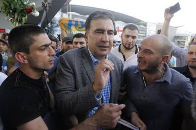 Зеленский - Михаил Саакашвили - Грузия - Саакашвили - Михаил Саакашвили считает, что его «освоободит народ» - argumenti.ru - Украина - Грузия
