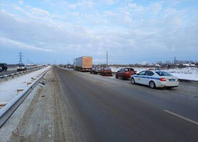 22 авто столкнулись на трассе под Архангельском из-за любителей сфотографировать ДТП