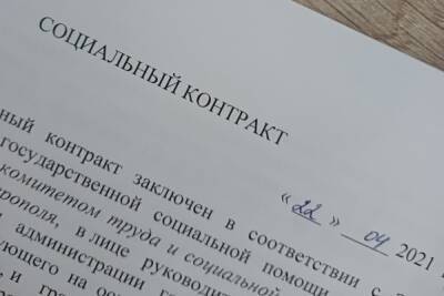 Мэр Ставрополя: помощь на основании соцконтракта продолжим