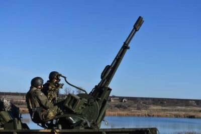 Некомпетентные киевские зенитчики сбили собственный беспилотник