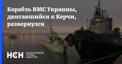 Корабль ВМС Украины, двигавшийся к Керчи, развернулся - nsn.fm - Украина - Керчь