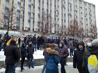 Протест больших городов в поддержку Навального