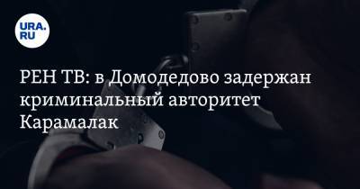 РЕН ТВ: в Домодедово задержан криминальный авторитет Карамалак
