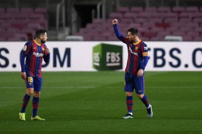 Месси забил 650-й гол за Барселону в матче против Атлетика