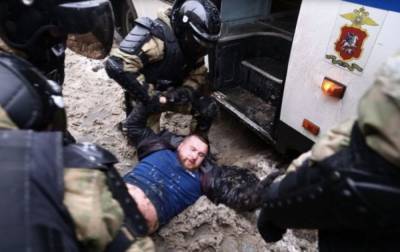 В России задержали рекордное число участников протестов, - правозащитники