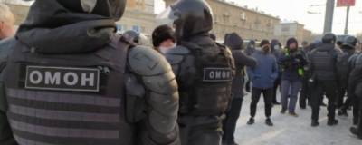 В ходе протестных шествий в Новосибирске задержано несколько десятков человек