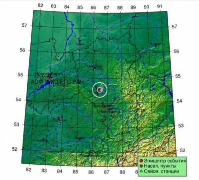 В Кузбассе зафиксировали ещё одно землетрясение