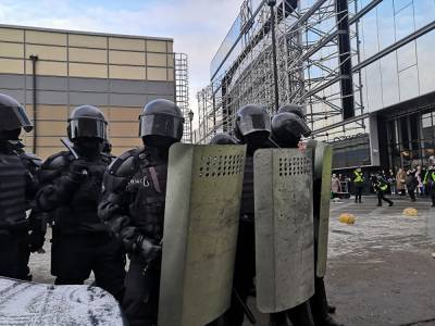 По факту насилия над силовиком на акции в Петербурге возбудили второе уголовное дело
