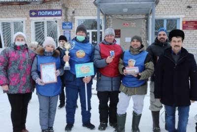 В Кунгурском районе прошел конкурс «Снежных фигур»