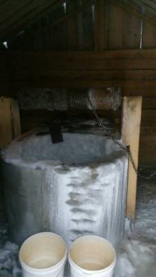В корткеросском поселке замерз колодец с питьевой водой