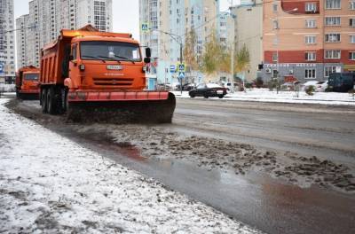 Мэрия: Основные магистрали Липецка к утру засыпали песком