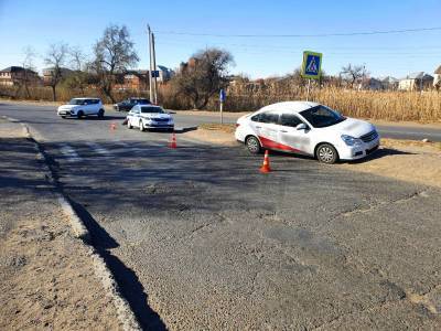 В Астраханской области таксист сбил женщину на пешеходном переходе