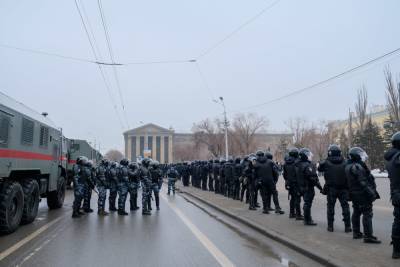 В Волгограде суд оштрафовал 28 участников несогласованной акции