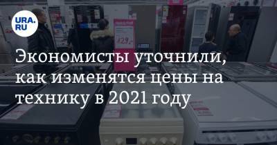Экономисты уточнили, как изменятся цены на технику в 2021 году - ura.news