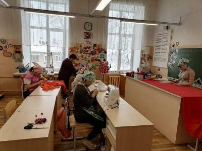 В школе-интернате для детей с ОВЗ в Смоленской области обновили учебные мастерские