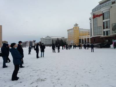 В Мордовии 26 человек задержали за участие в незаконном митинге