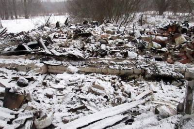 В Тверской области у учительницы сгорел дом вместе с животными
