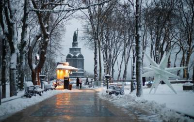 Несмотря на рекордные морозы январь в Киеве был теплее климатической нормы