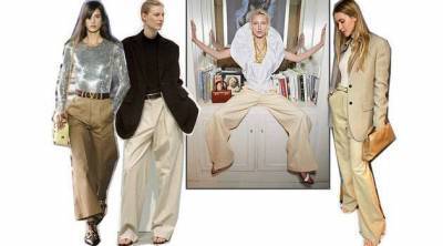 Бежевые брюки — большой тренд весны: 10 стильных вариантов