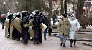 Суд объявил двух журналистов участниками акции в Ростове-на-Дону
