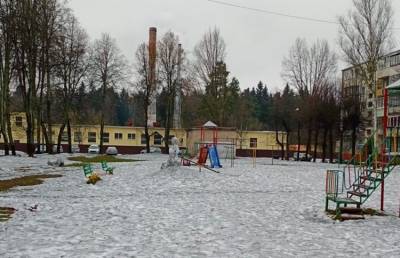 Черный снег в Полоцке: специалисты выяснили причину