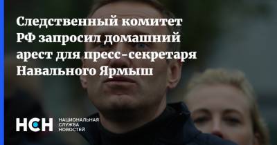 Следственный комитет РФ запросил домашний арест для пресс-секретаря Навального Ярмыш
